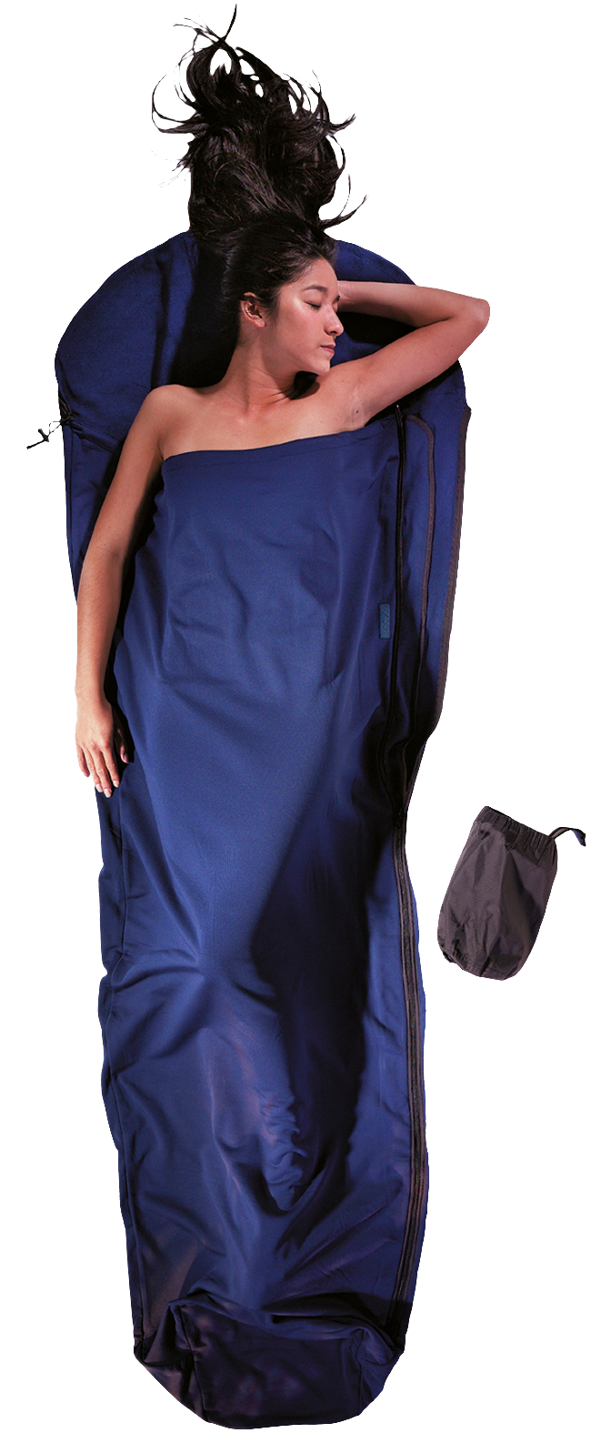 Cocoon Microfleece MummyLiner R dark petrol