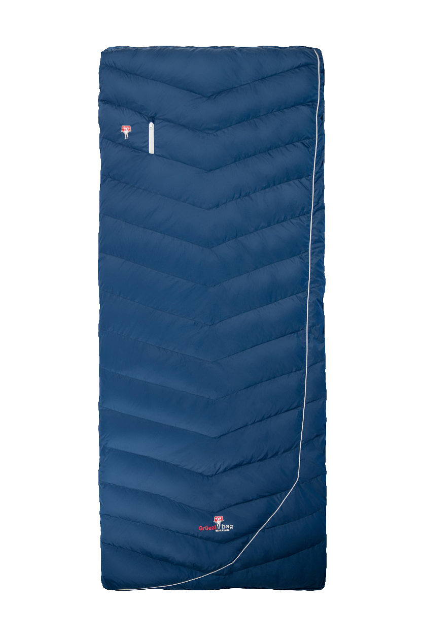 Grüezibag Biopod DownWool Hybrid Cotton Comfort Rechts +4 °C