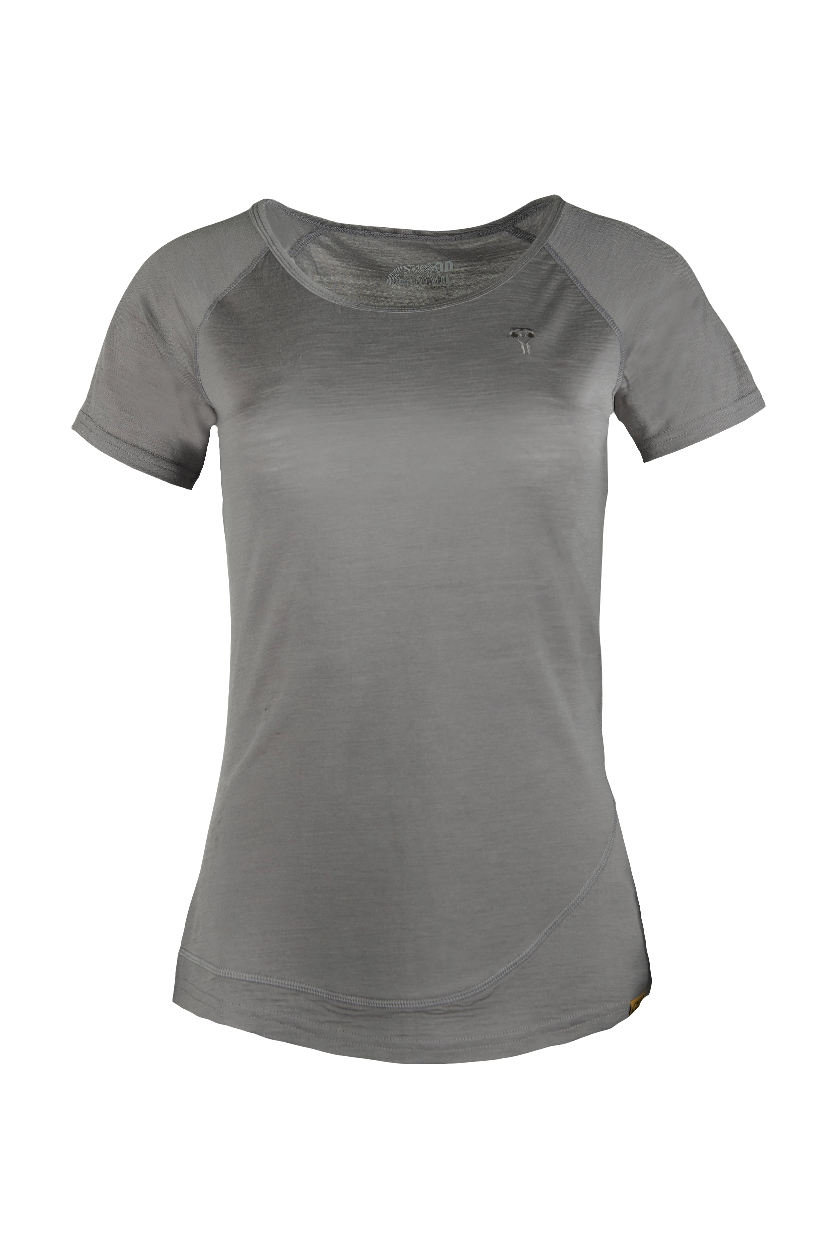 Grüezibag WoodWool T-Shirt Lady Burnham Slate Grey