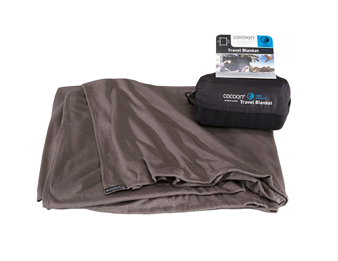 Cocoon Coolmax Travel Blanket charcoal