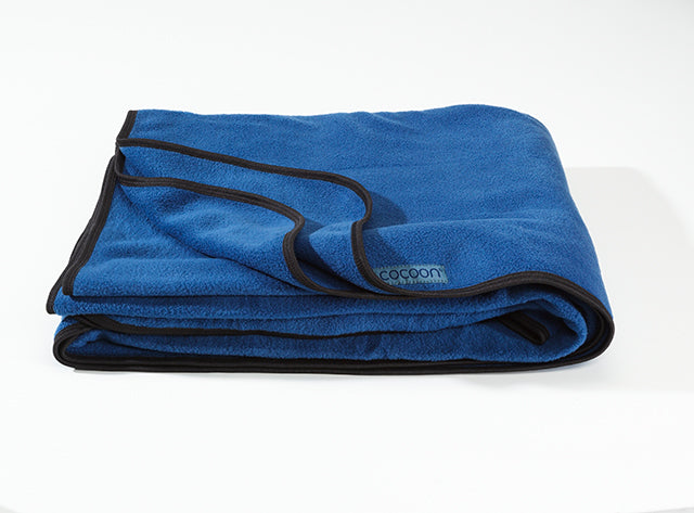 Cocoon Fleece Blanket blue pacific