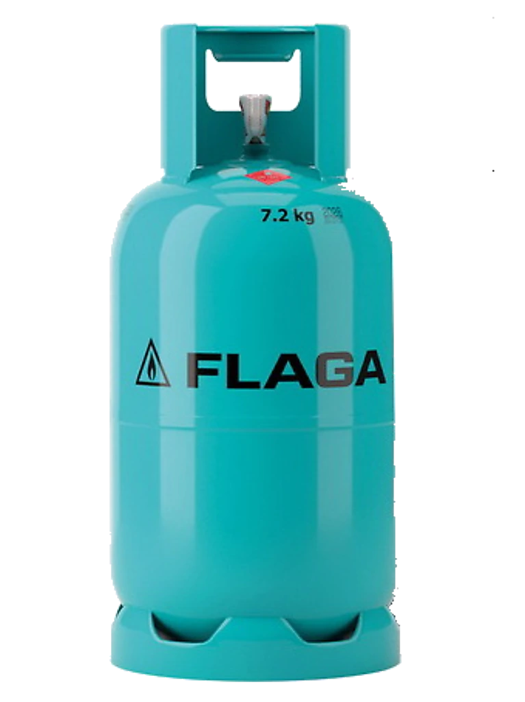 Flaga Stahl Gasflasche 5 kg Füllung