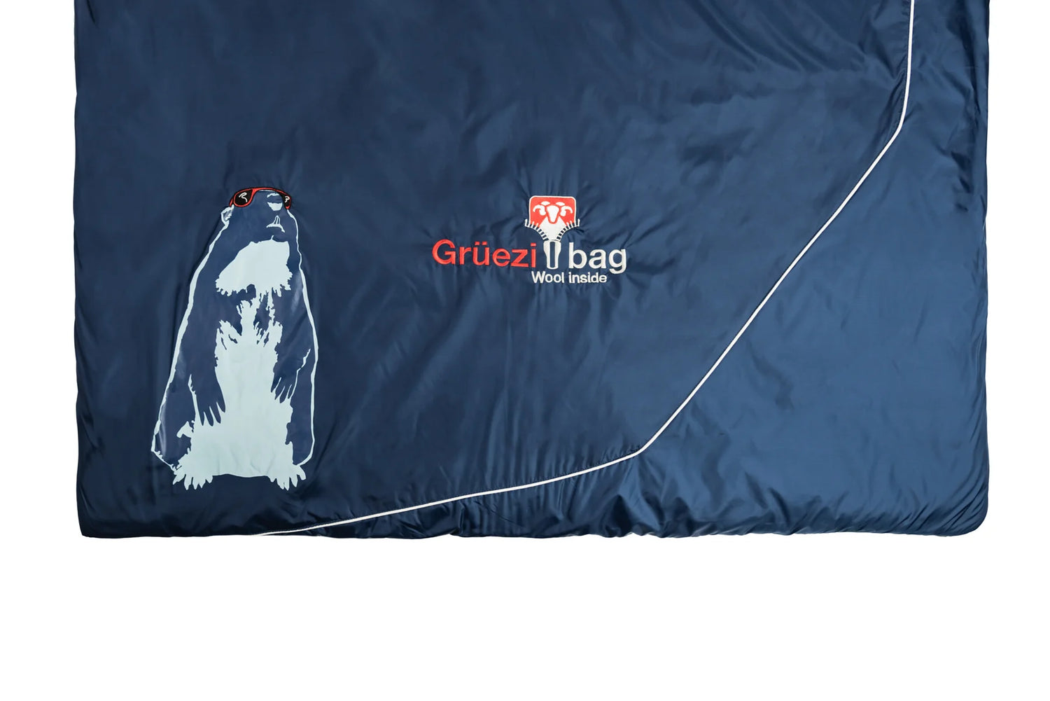 Wolle Murmeltier Comfort XXL Deckenschlafsack +4 °C