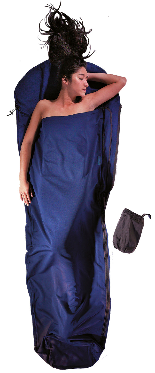 Cocoon Microfleece MummyLiner L dark petrol