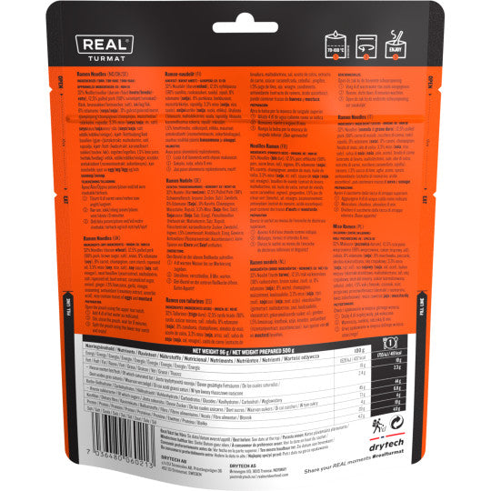 Real Turmat Ramen mit Pulled Pork