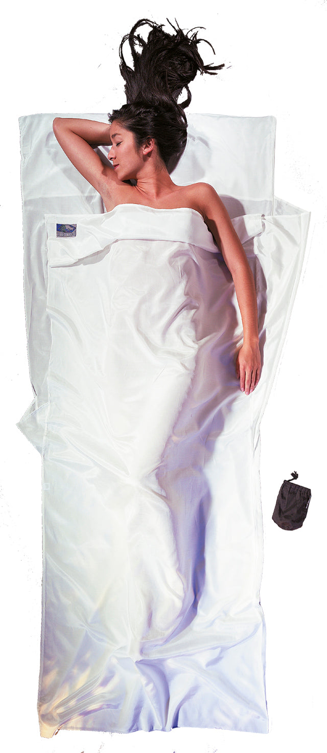 Cocoon Silk Egypt. Cotton TravelSheet natural