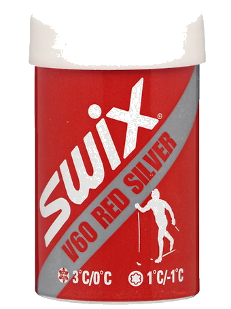 Swix V60 Red Silver Grip Wax