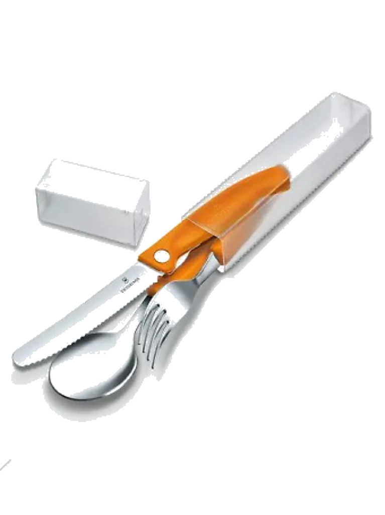 Swiss Classic Set aus Gemüsemesser Gabel und Löffel