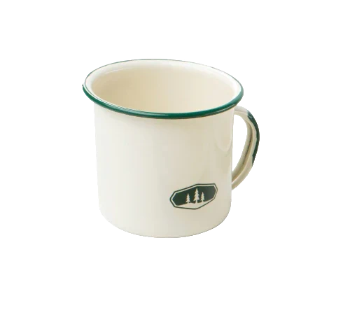 GSI Emaille Tasse 0.35