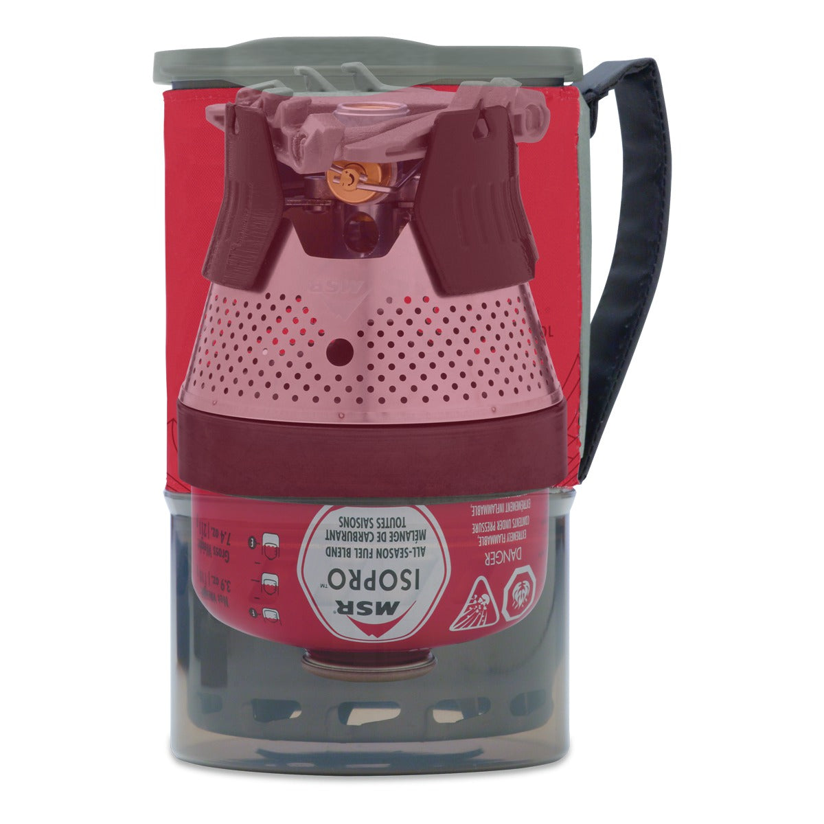 MSR WindBurner Personal Stove System Red