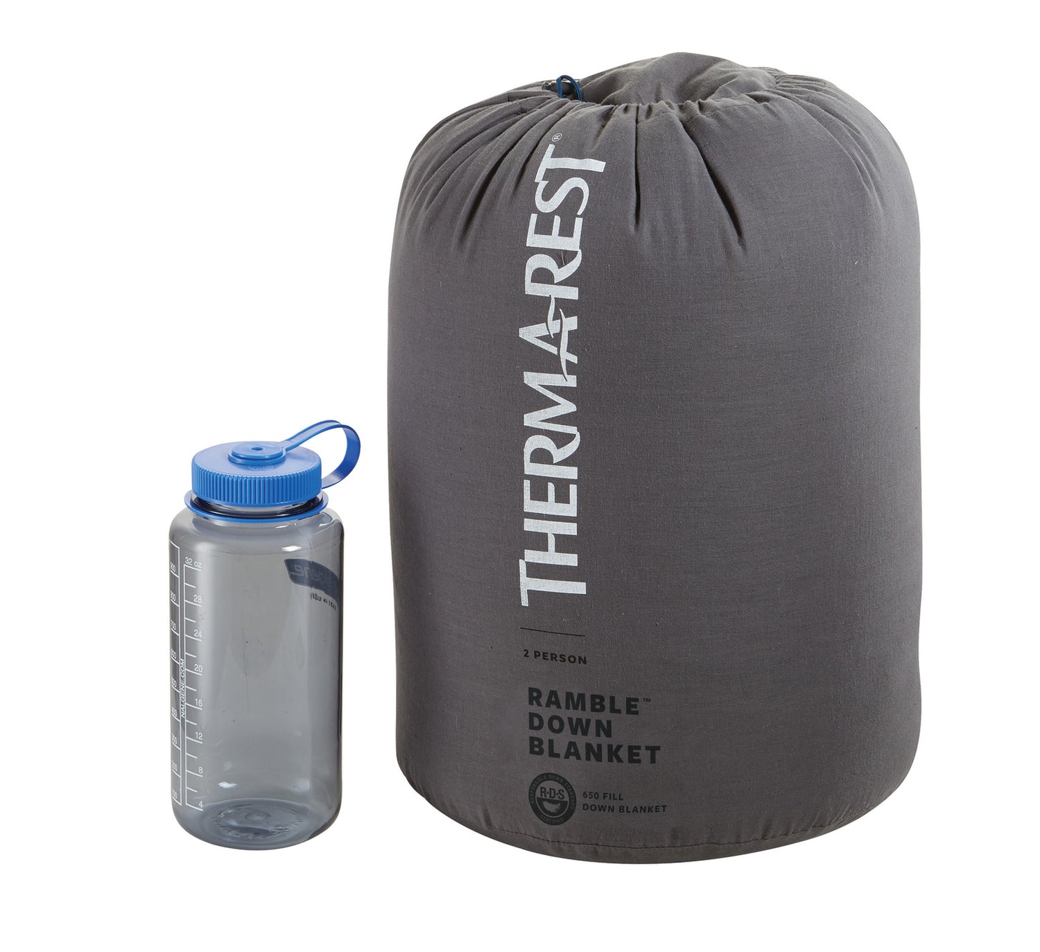 Thermarest Ramble Down Blanket - Eclipse Blue