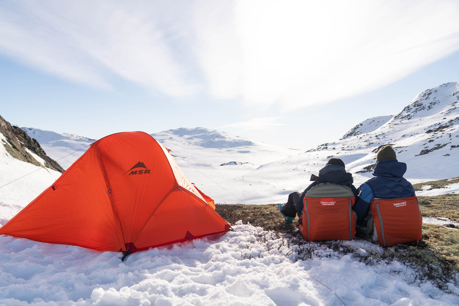 Thermarest Trekker Chair 20 Tomato