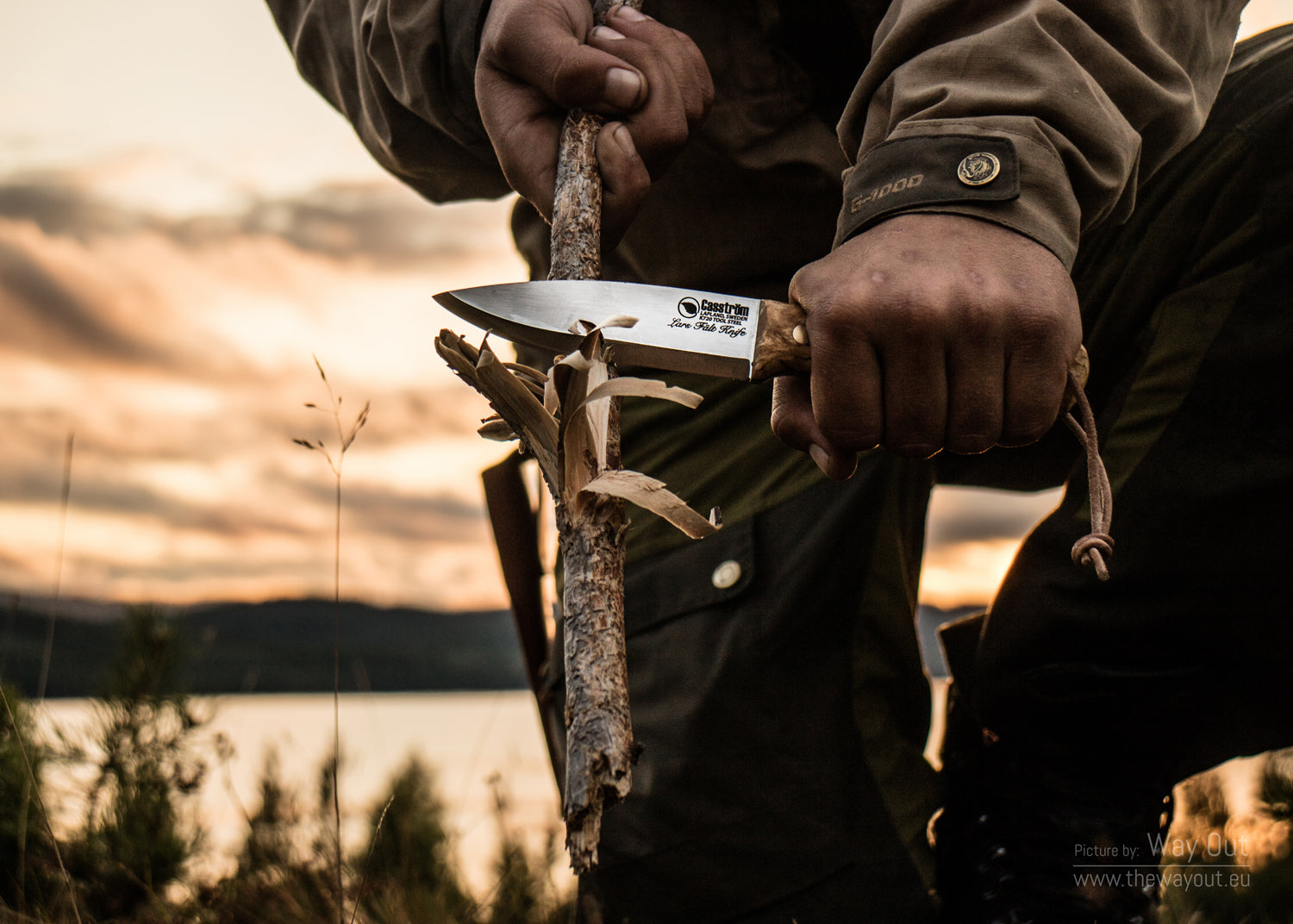 Casström Lars Fält Knife mit Feuerstahl