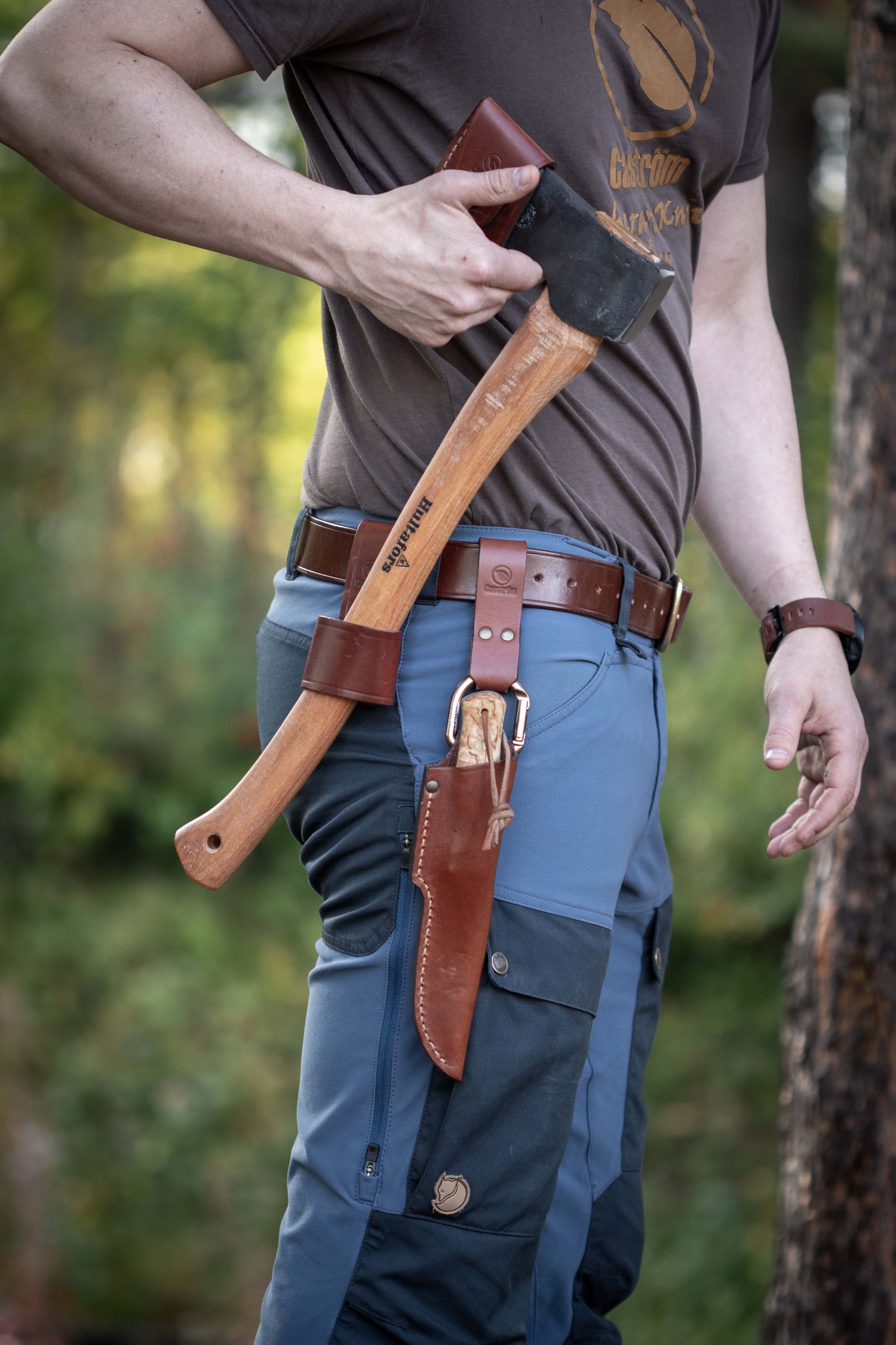 Casström No.3 Dangler Cognac Brown