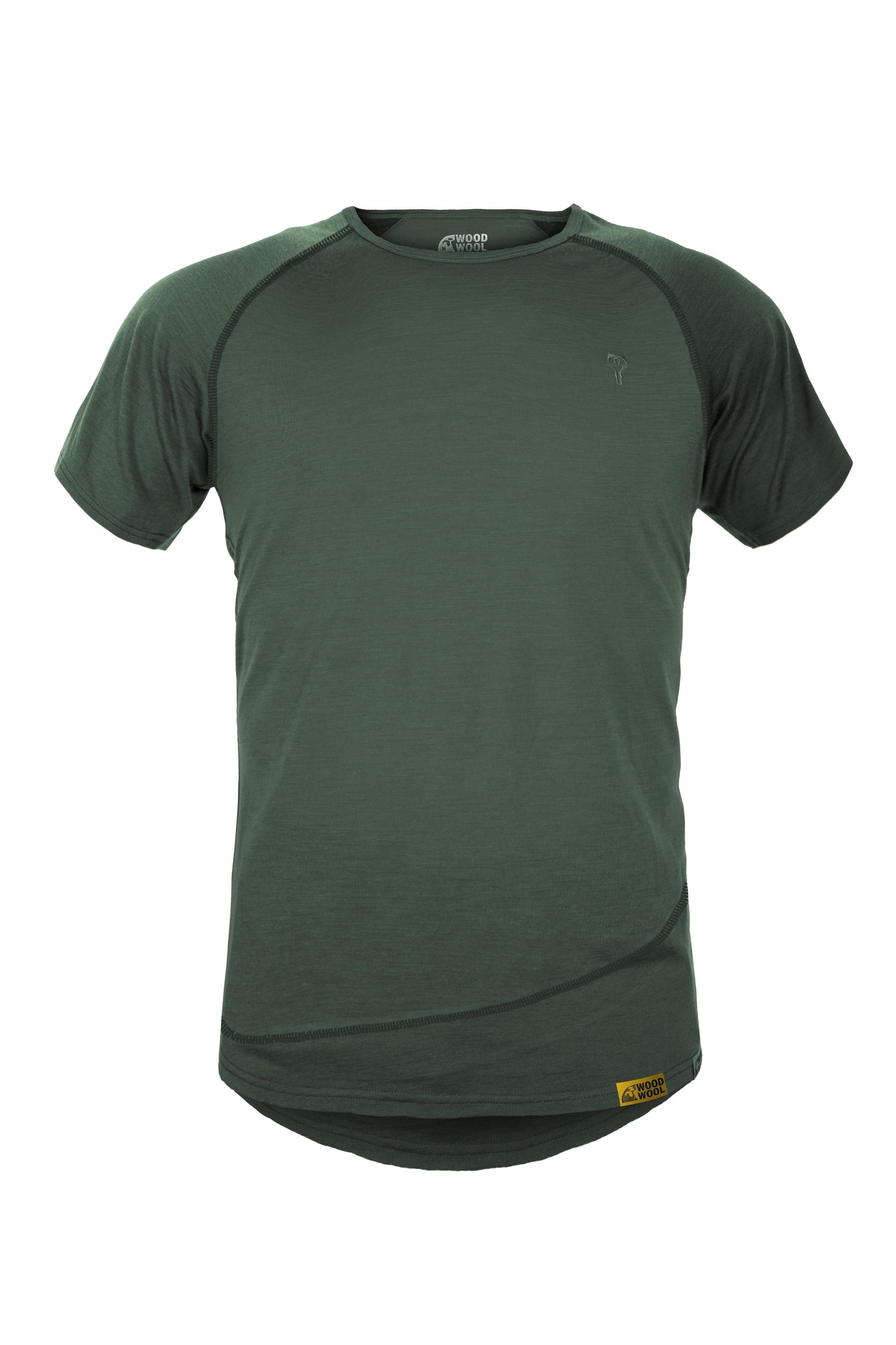 Grüezibag WoodWool T-Shirt Mr. Pike Bayberry Green