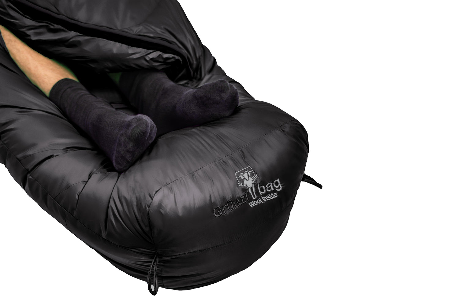 Grüezibag Biopod DownWool Subzero 185 Black Edition -4 °C