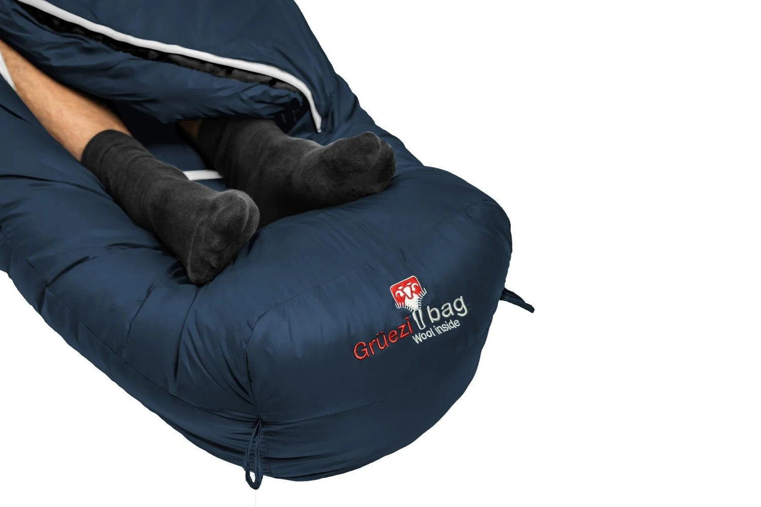 Grüezibag® DownWool Summer Light 2.0 2°C Extralong – Leichter Sommerschlafsack bis 200 cm