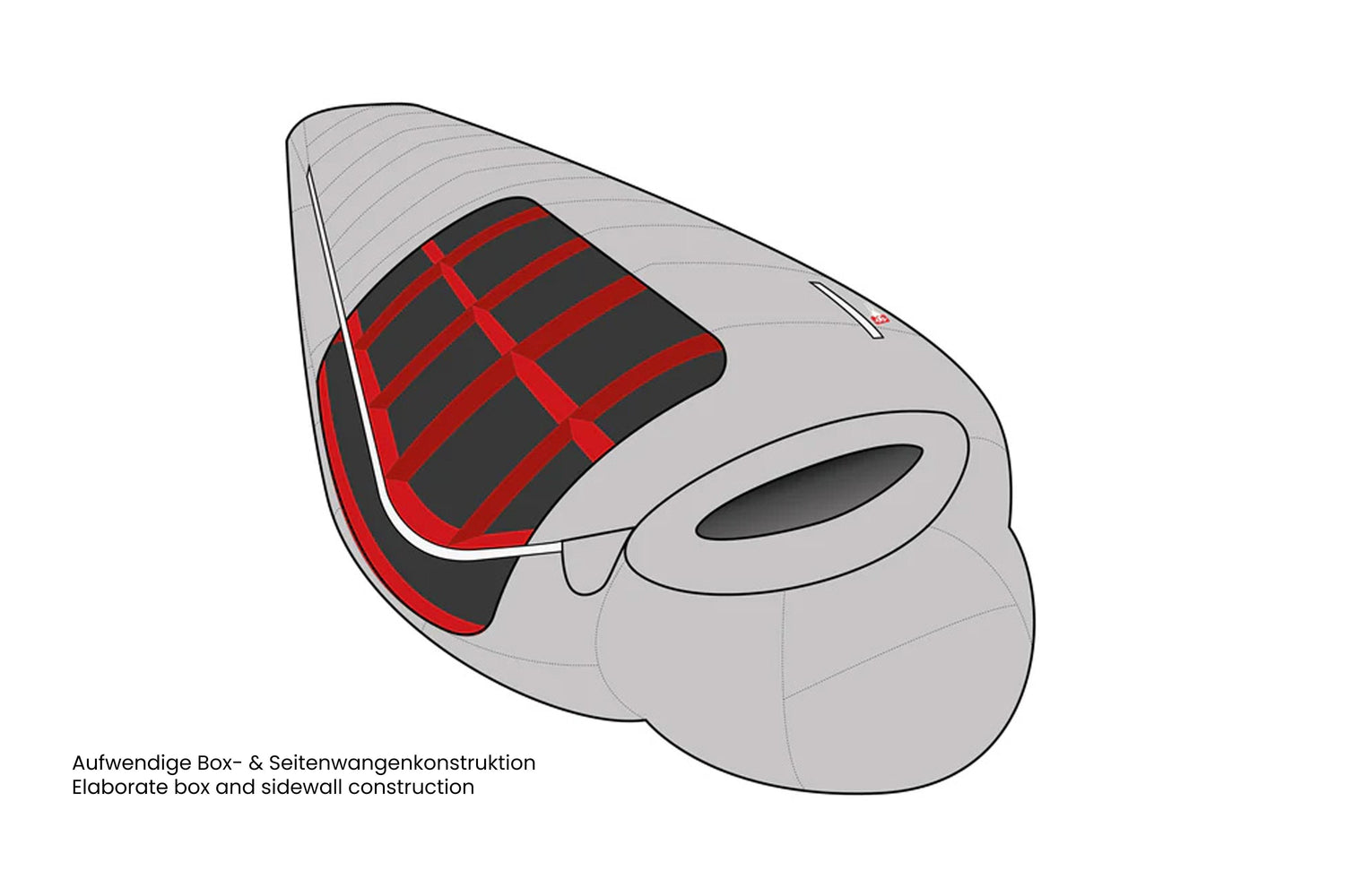 Grüezibag Biopod DownWool Hybrid Ice Cold 180 -12°C