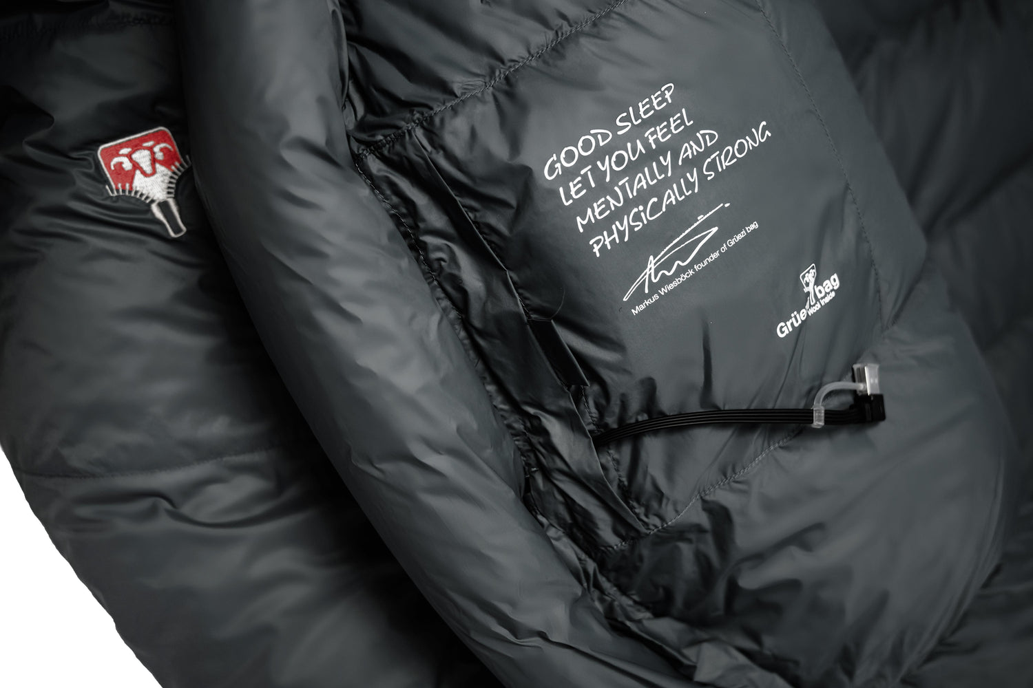 Grüezibag Biopod DownWool Hybrid Ice Extreme 200 Wide -25 °C