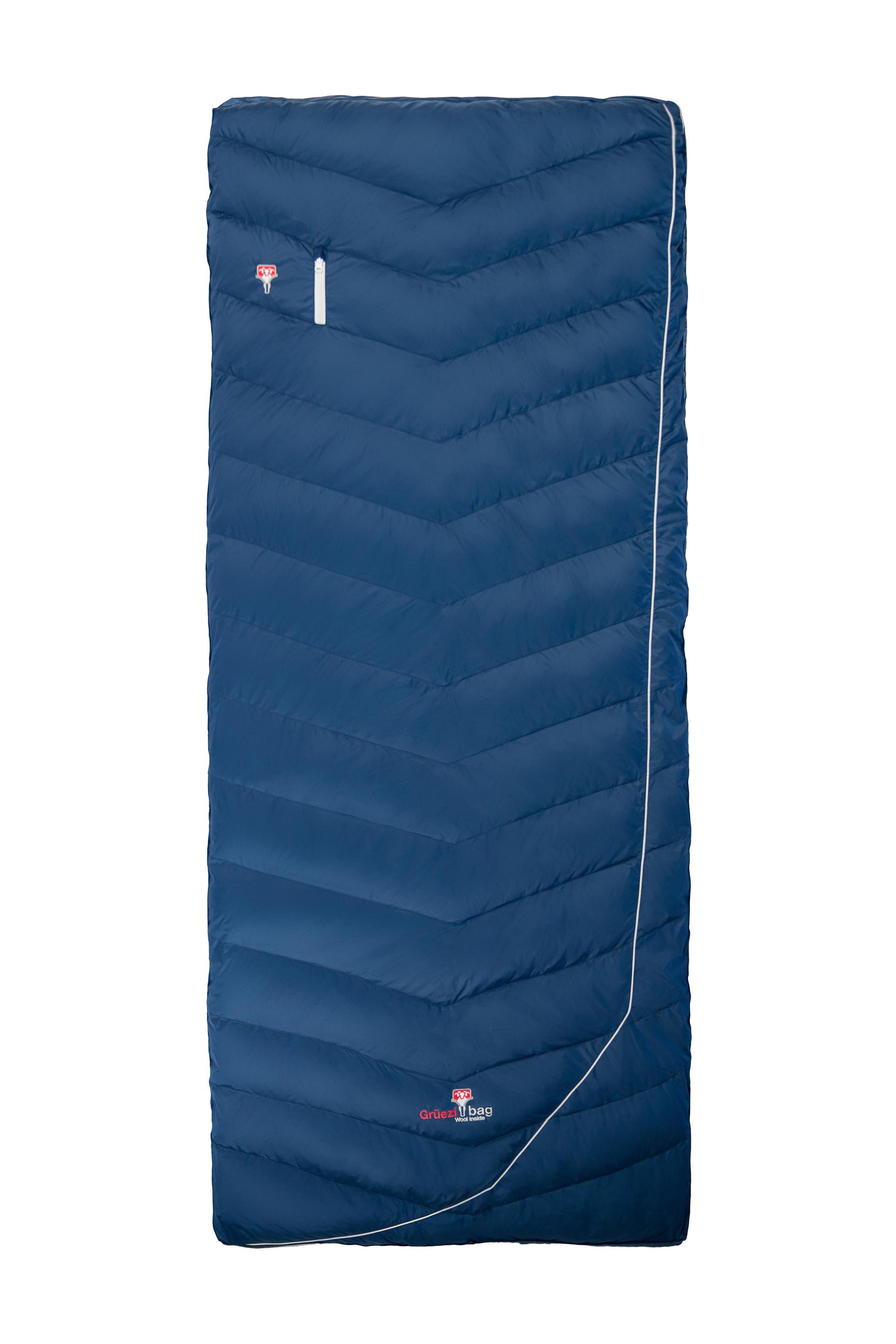 Grüezibag Biopod DownWool Hybrid Cotton Comfort Rechts +4 °C