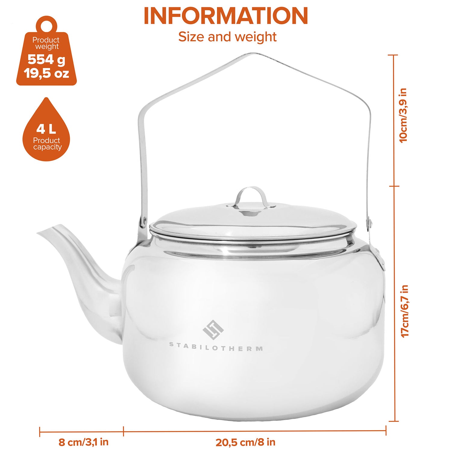 Stabilotherm Tee-Kaffekanne 4,0 L