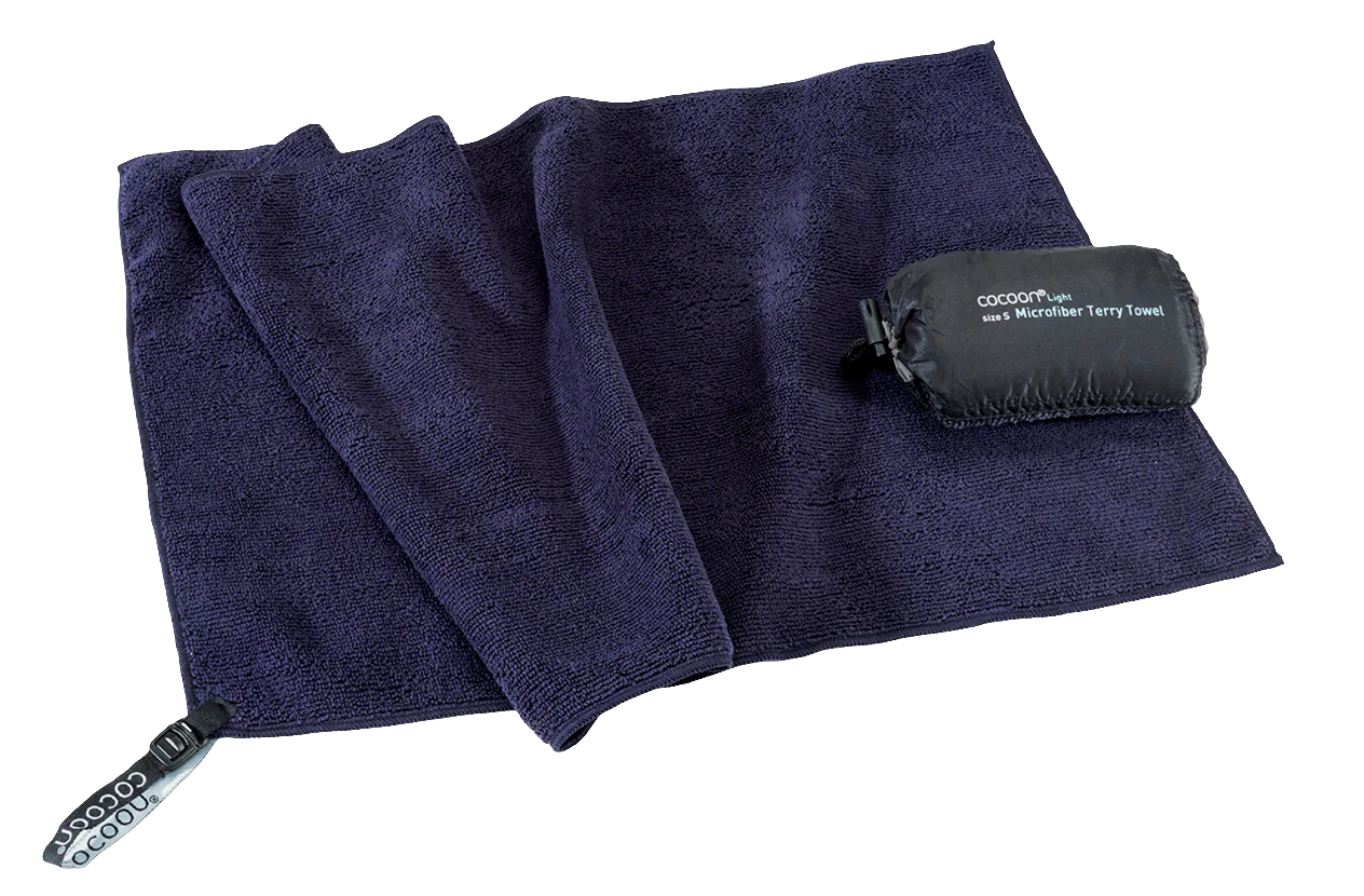 Cocoon Microfiber Terry Towel S dolphin blue