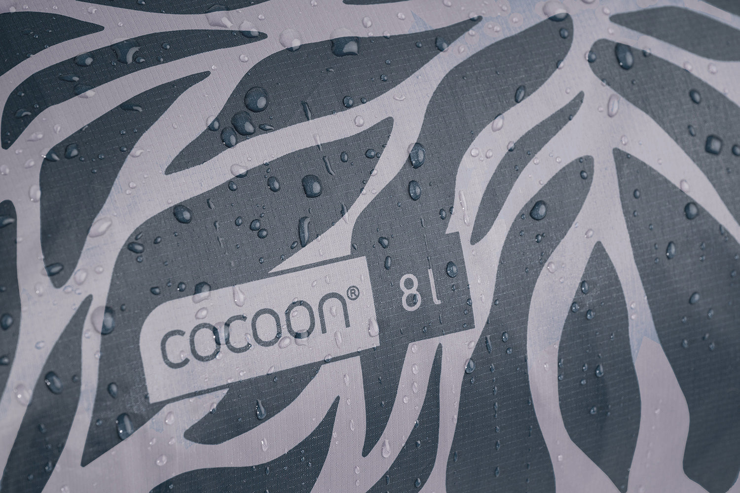 Cocoon Drybag Hyperlight 13L Grey Leaves
