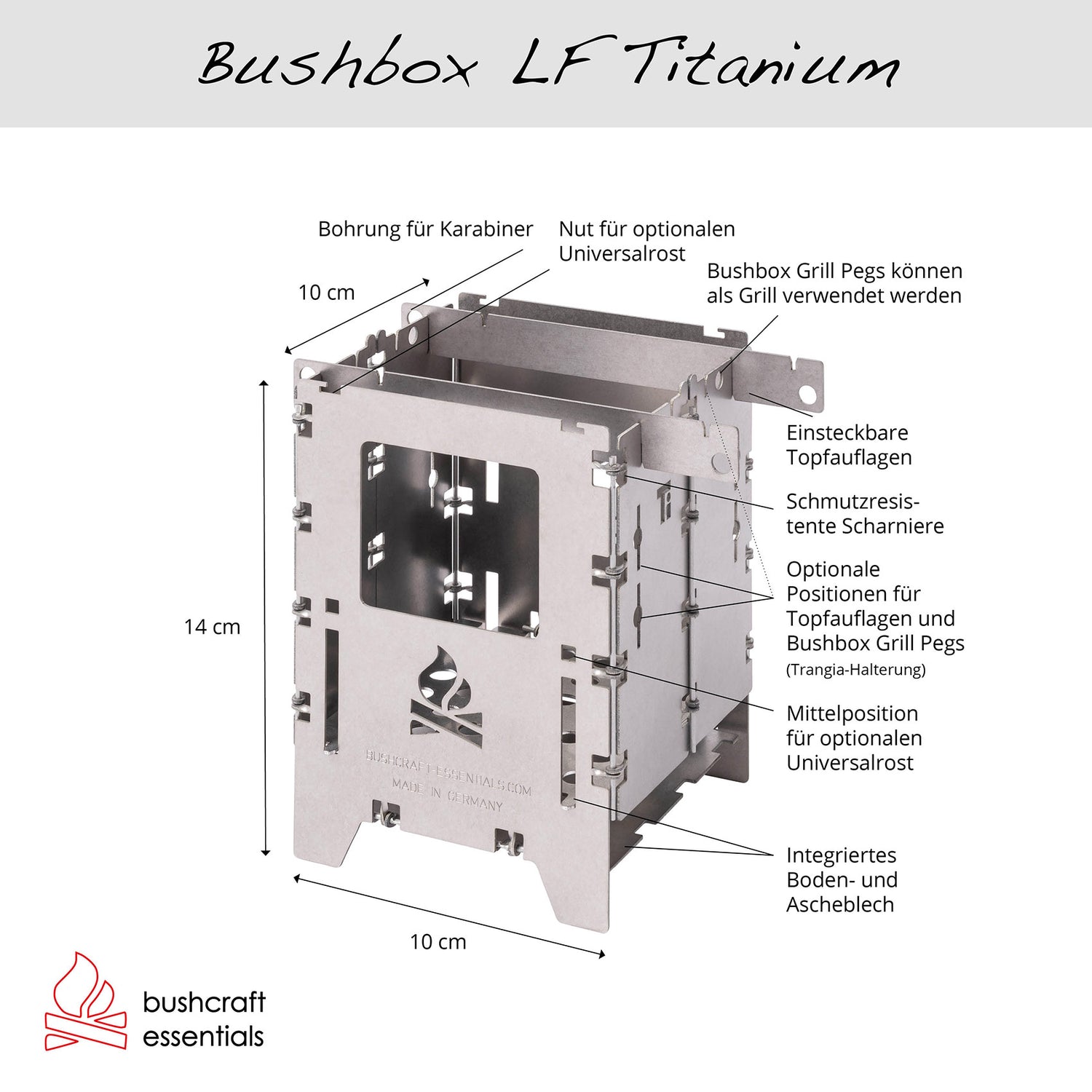 BushcraftEssentials Bushbox LF Titanium