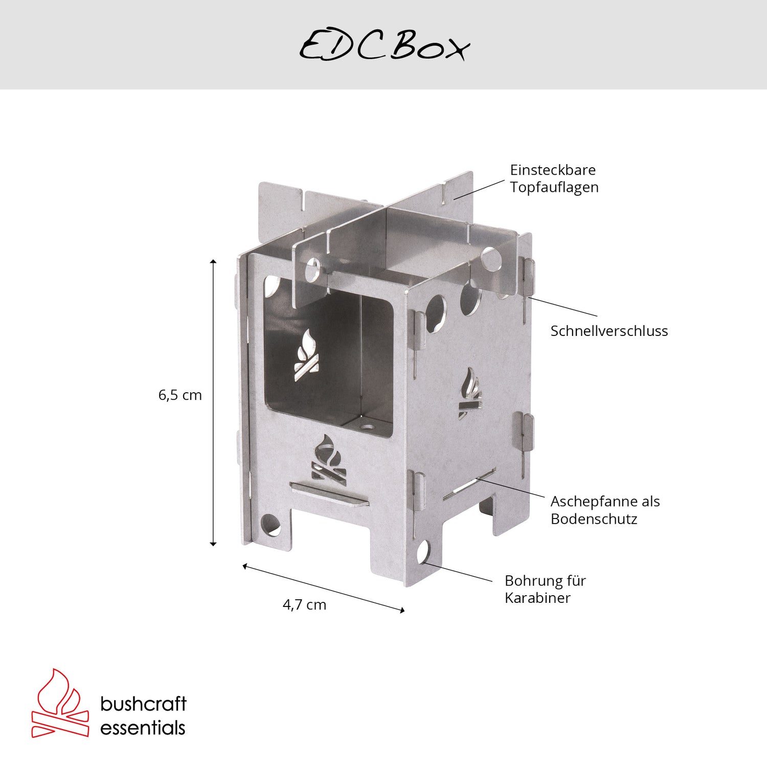 Bushcraft Essentials Mikrokocher EDCBox
