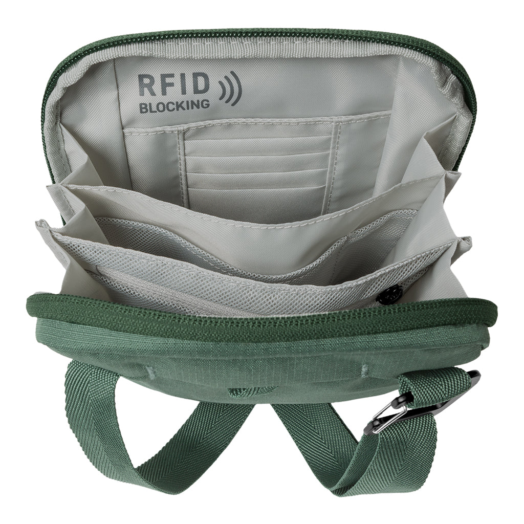 Eagle Creek Stash RFID Crossbody Bag Grass Green