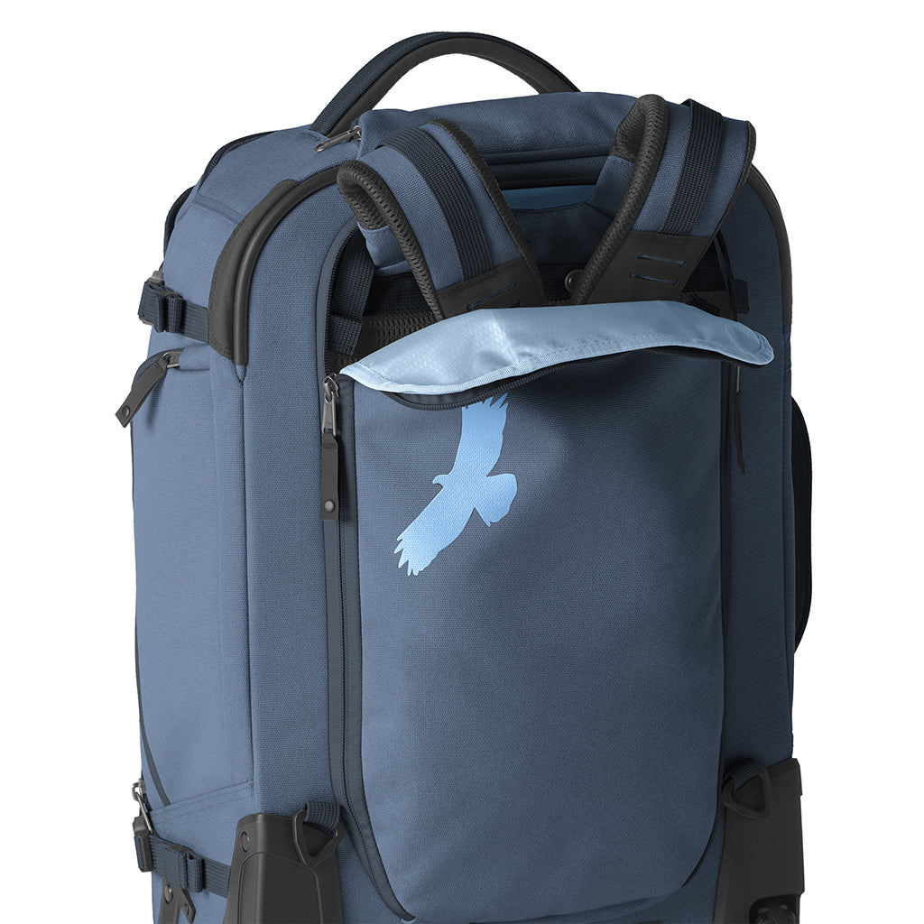 Eagle Creek Gear Warrior XE 2 Wheel Convertible Carry On Blue Jay