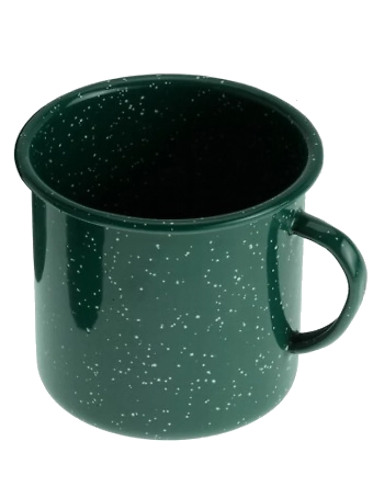 GSI Emaille Tasse 0.35