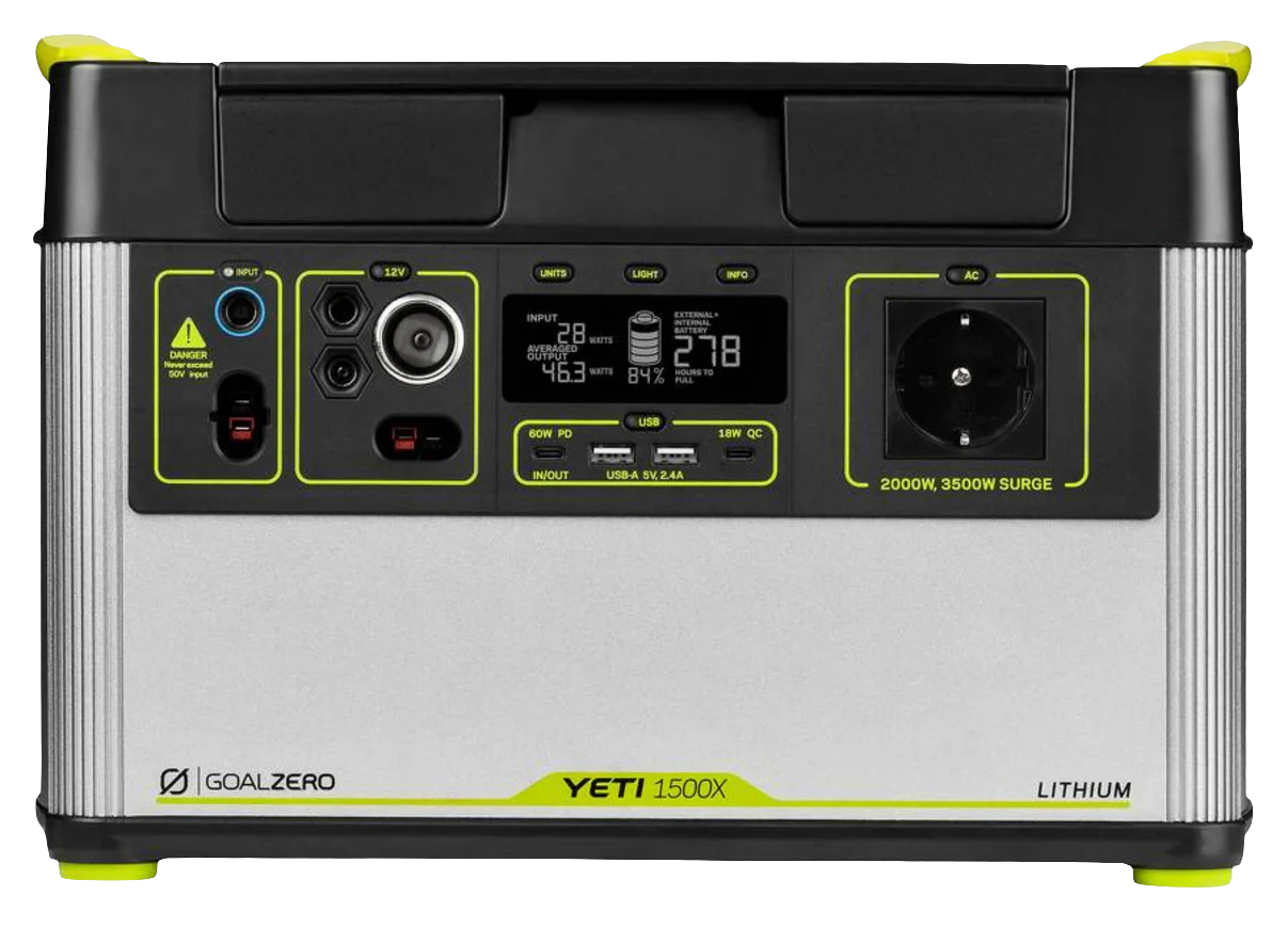 GoalZero Yeti 1500X