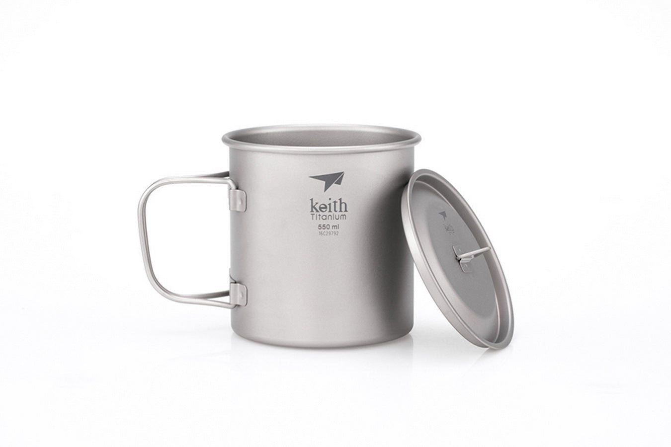 Keith Titantasse mit Deckel 0.55L