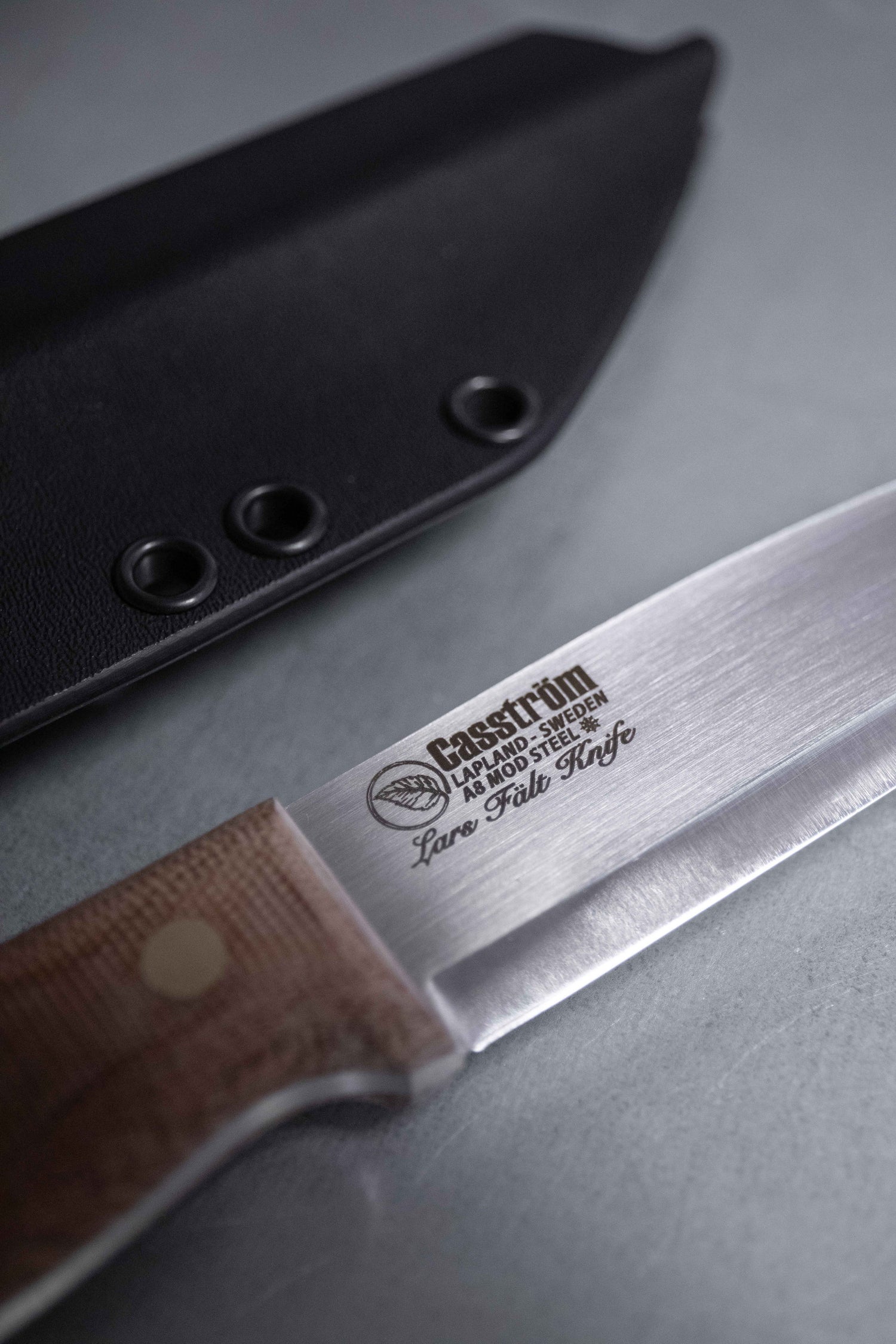 Casström Lars Fält Knife Canvas Micarta