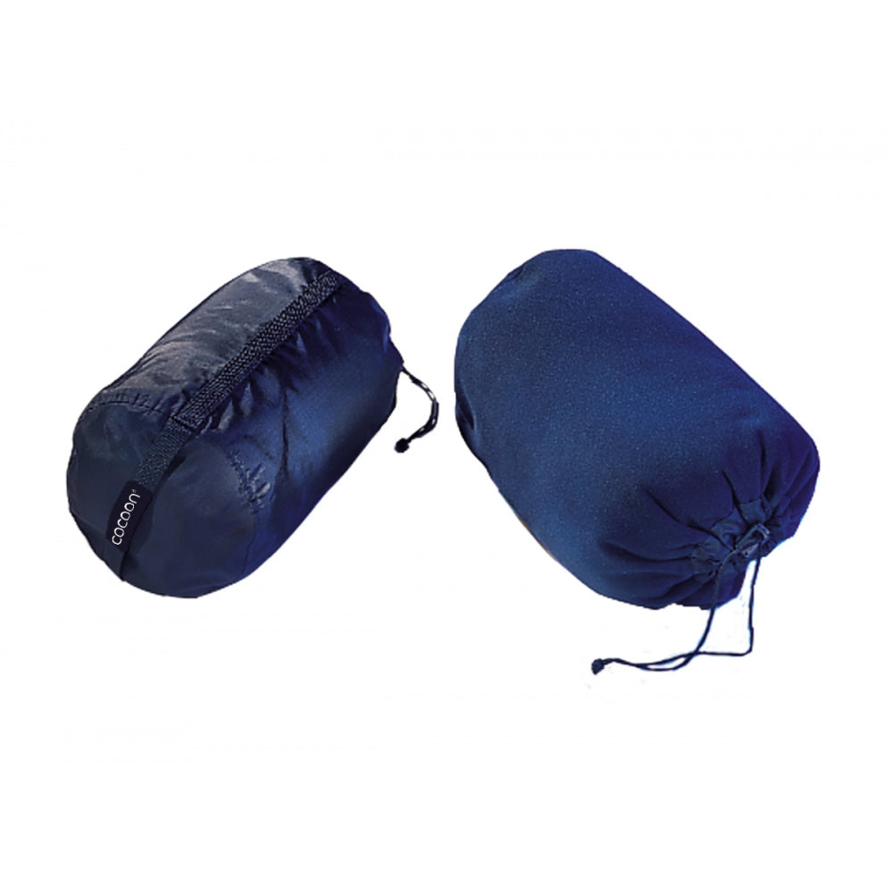 Cocoon Microfleece Nylon Pillow Stuff Sack S black/tuareg