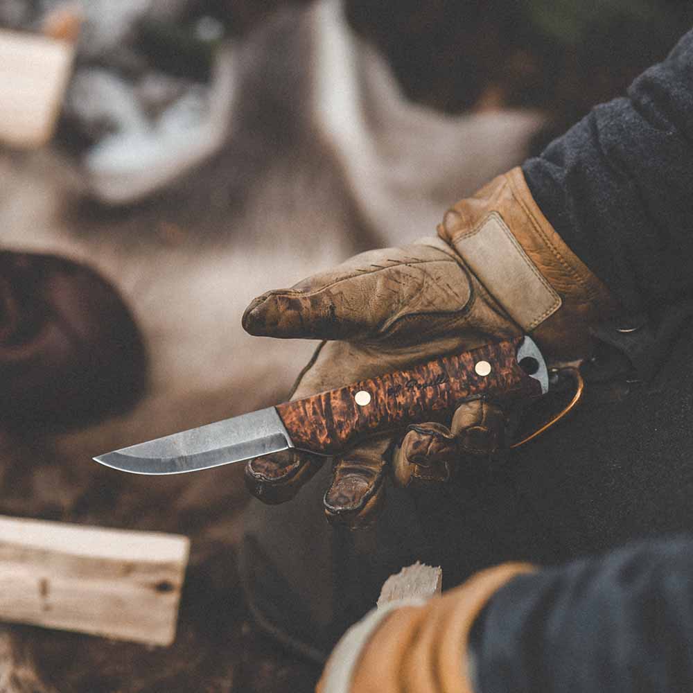 Roselli Heimo 4 Bushcraft Messer Edition Vollerl