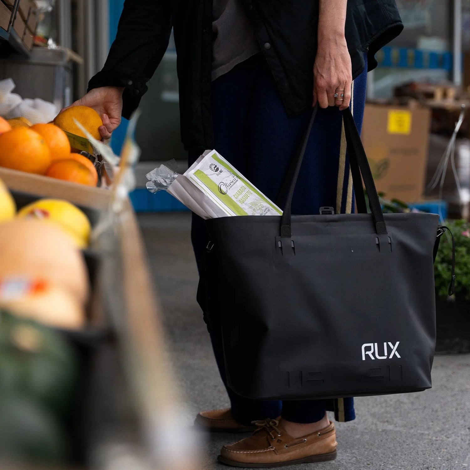 RUX Wasserdichte Tragetasche 30L Black