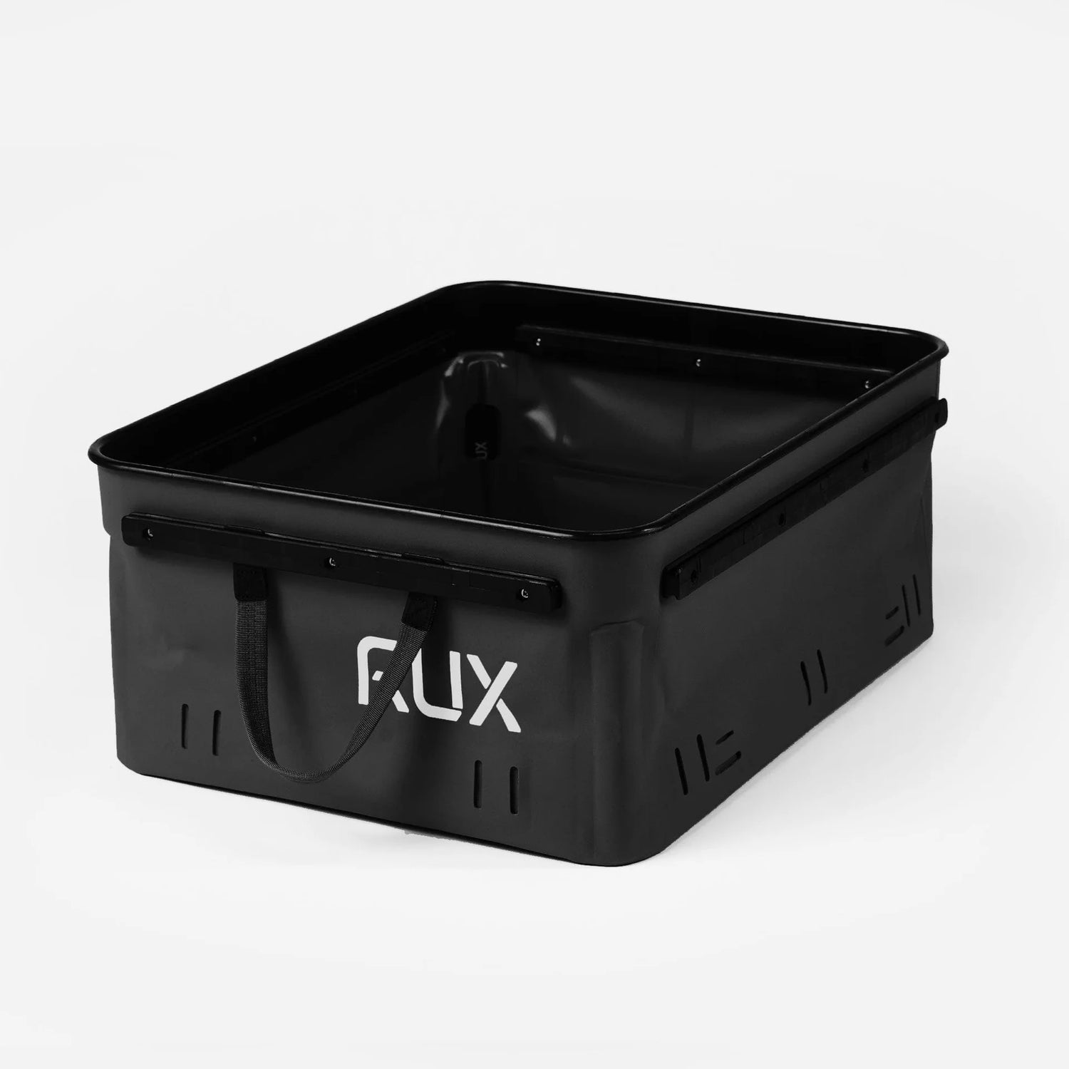RUX 40L faltbare, wetterfeste 40-Liter-Transportbox (Press Seal) Black