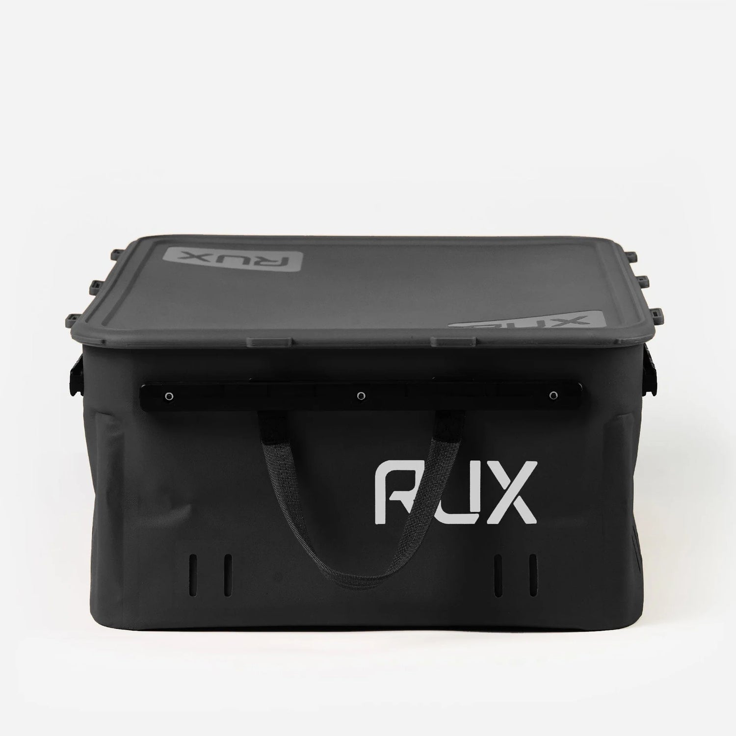 RUX 40L faltbare, wetterfeste 40-Liter-Transportbox (Press Seal) Black