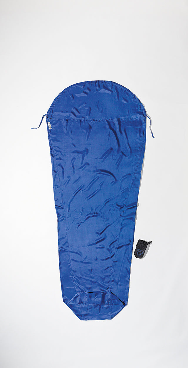 Cocoon Silk MummyLiner Size S ultramarine blue