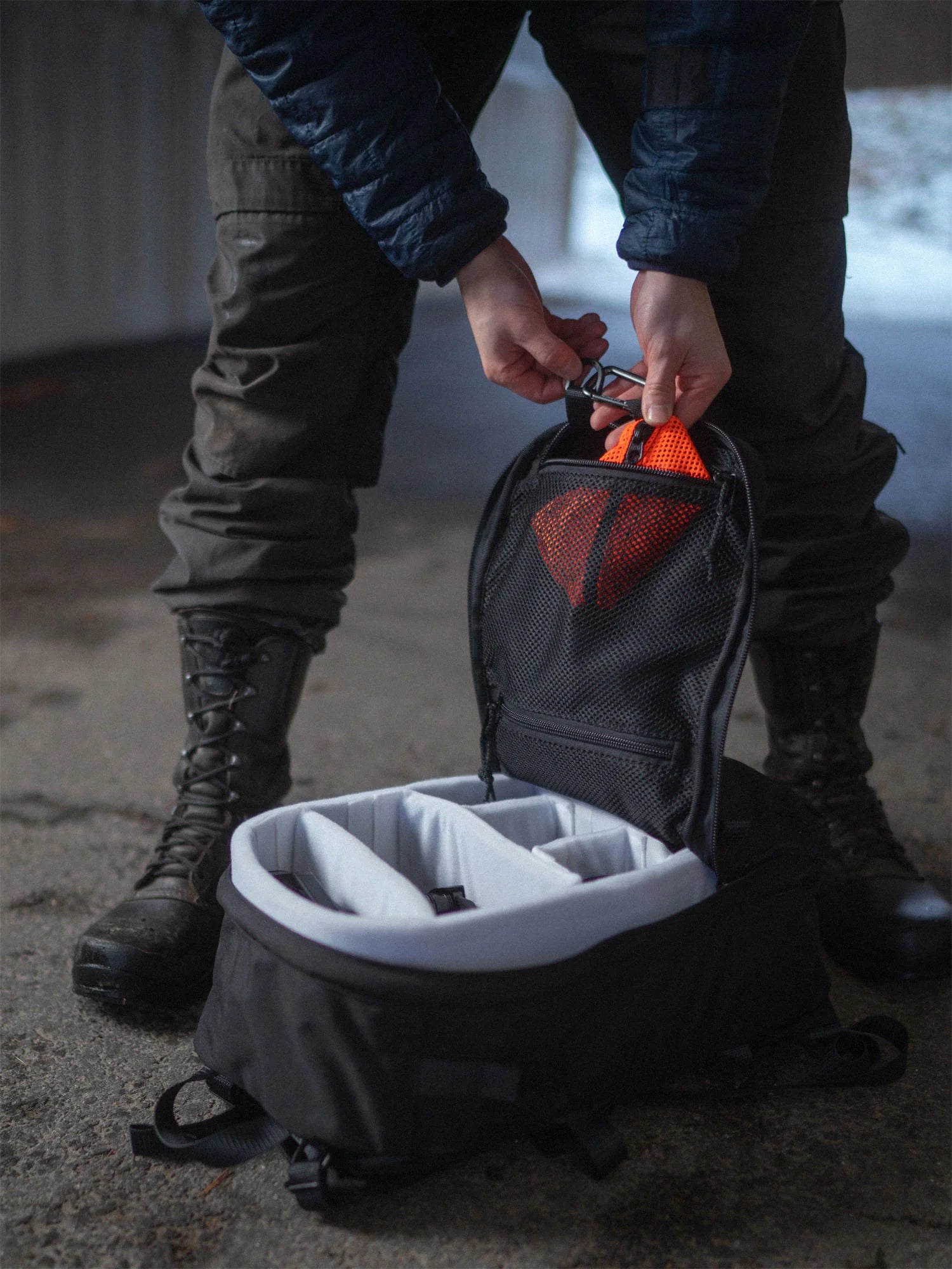 Savotta Niukka 20L – Minimalistischer & robuster Daypack Black