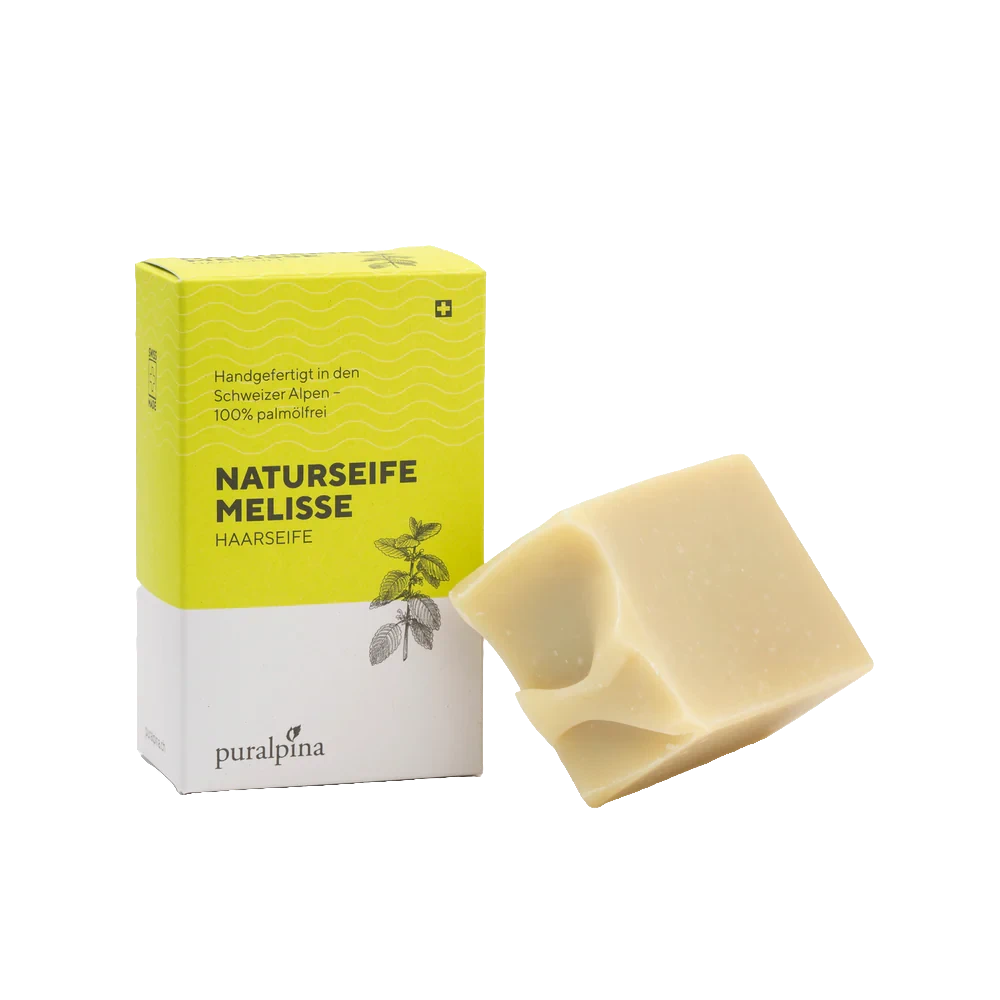 Puralpina Naturseife Melisse Haarseife