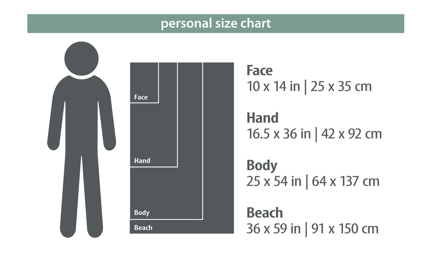 PackTowl Personal Body (XL) Flow