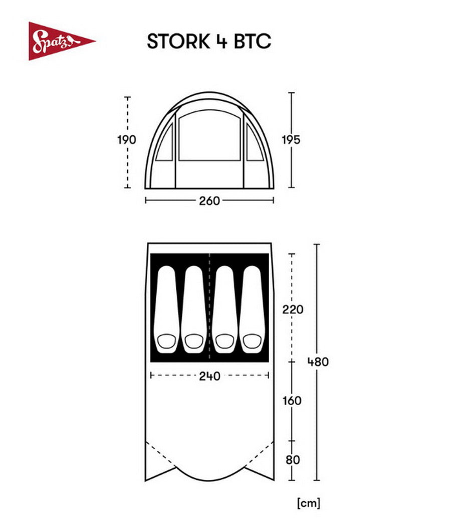 Spatz Stork 4 BTC