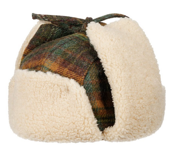 Checked Bomber Aviator Hat