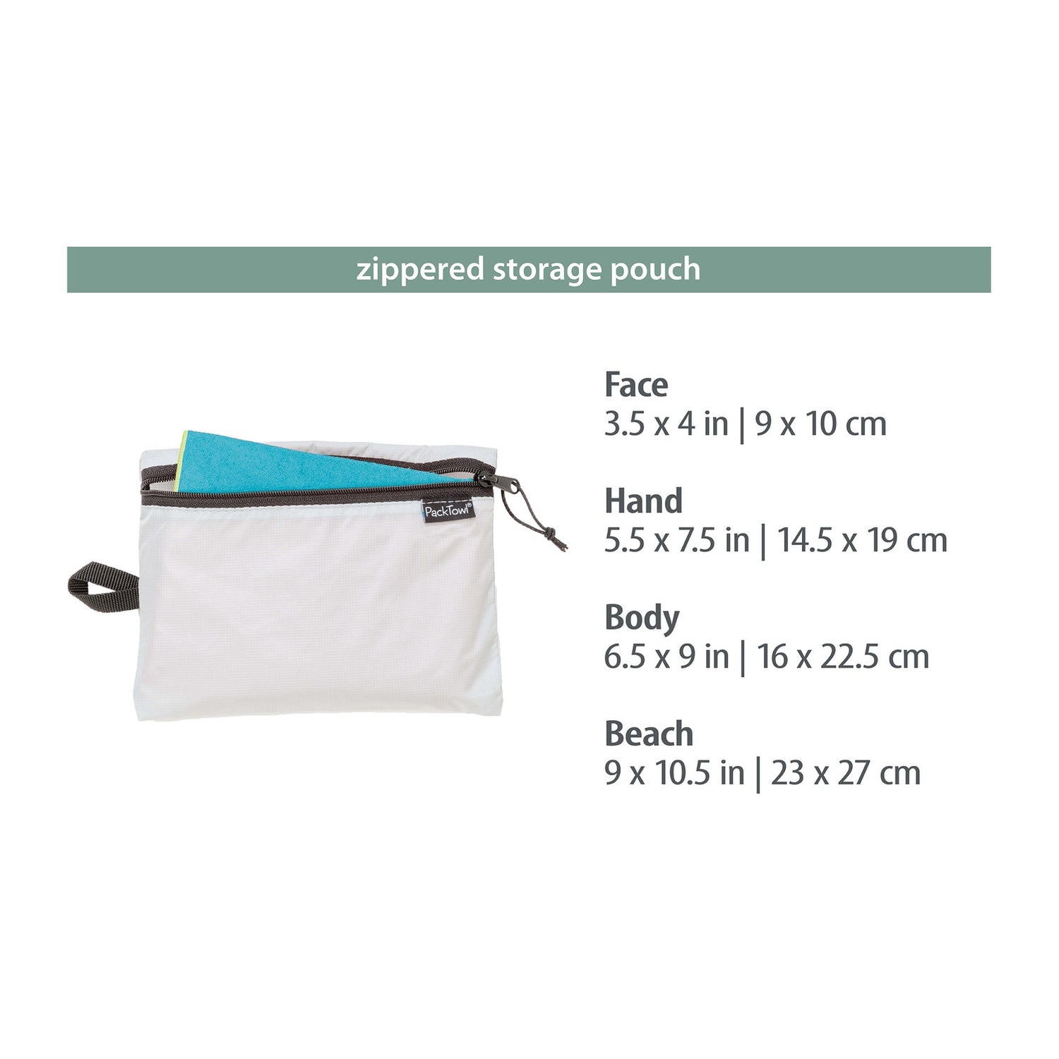 PackTowl Personal Body (XL) Flow