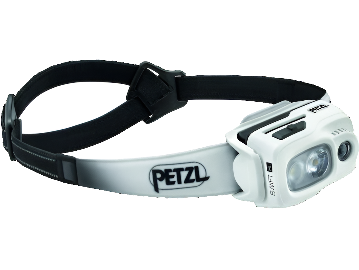 Petzl SWIFT RL Weiss- Schwarz 1100 Lumen