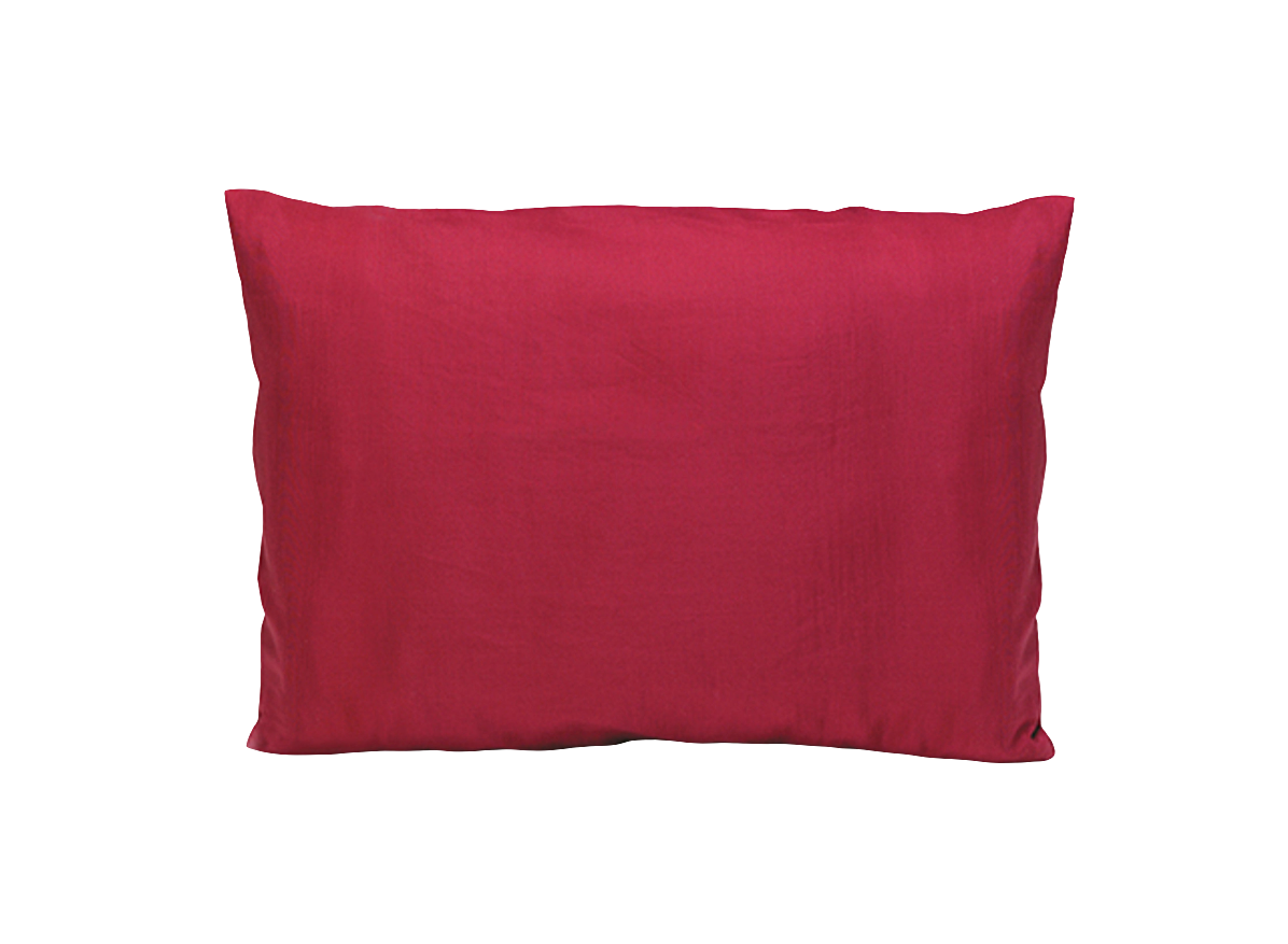 Cocoon Pillow Case Silk-Cotton, 25x35 cm monk's red