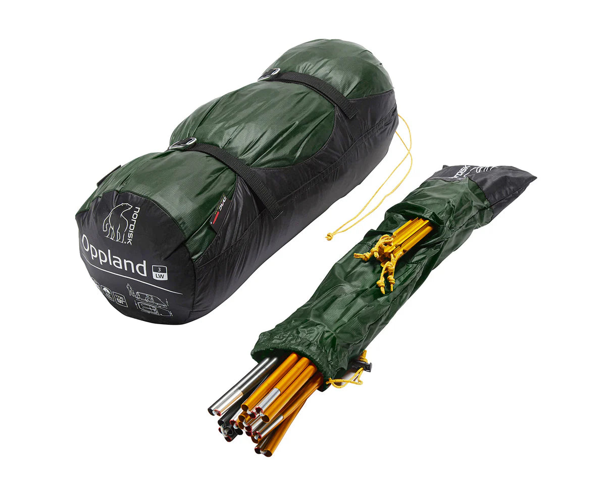 Nordisk Oppland 3 LW Zelt Grün